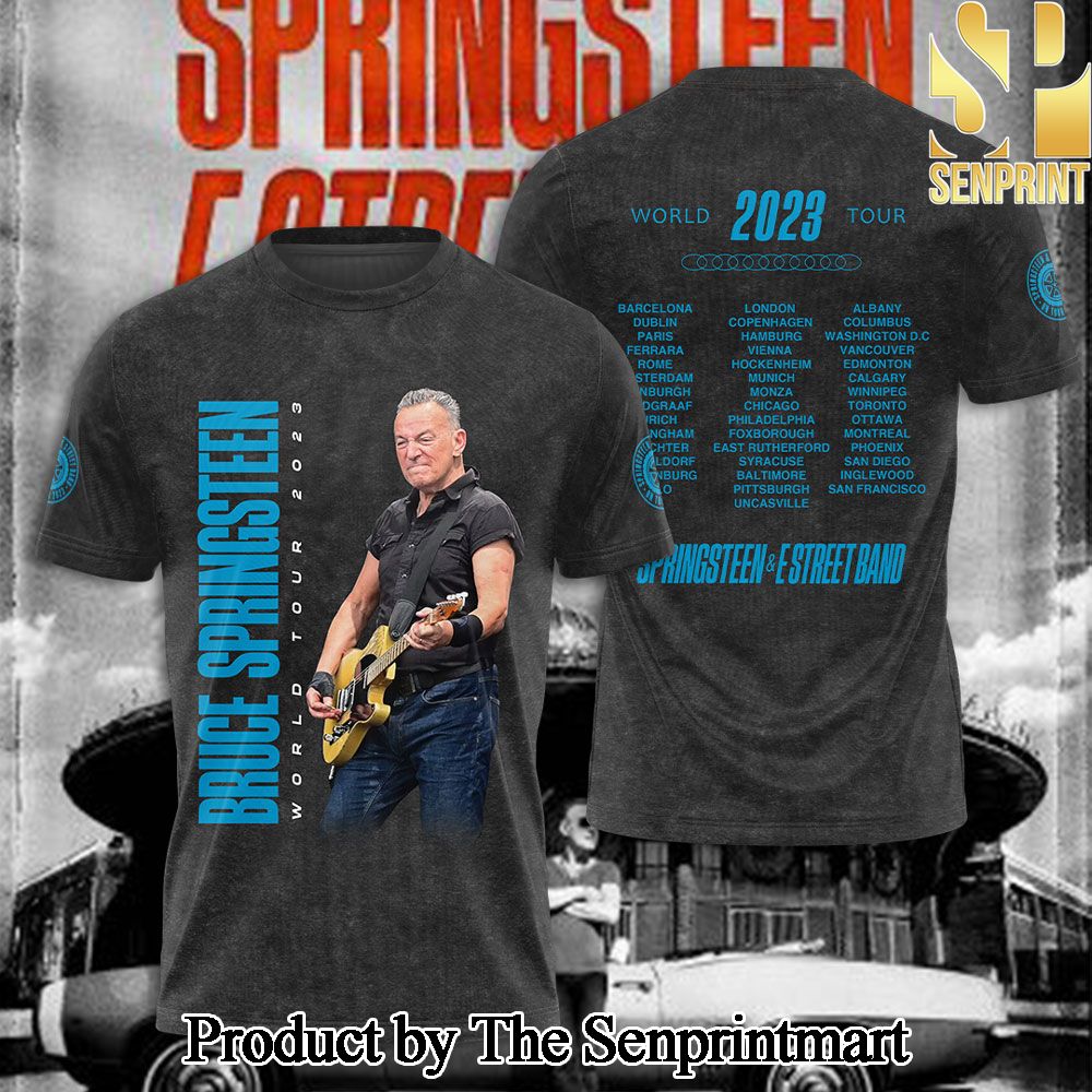 Bruce Springsteen 3D Full Printed Shirt – SEN7052