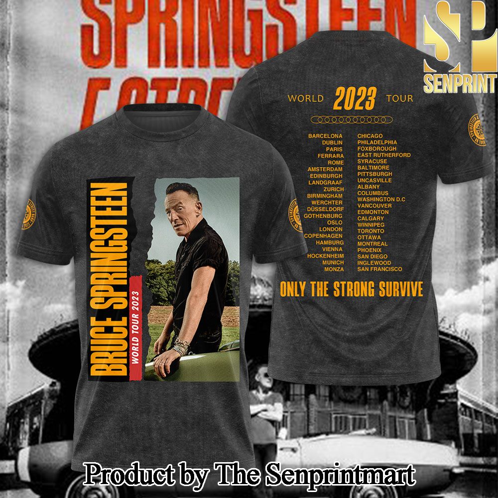 Bruce Springsteen 3D Full Printed Shirt – SEN7054