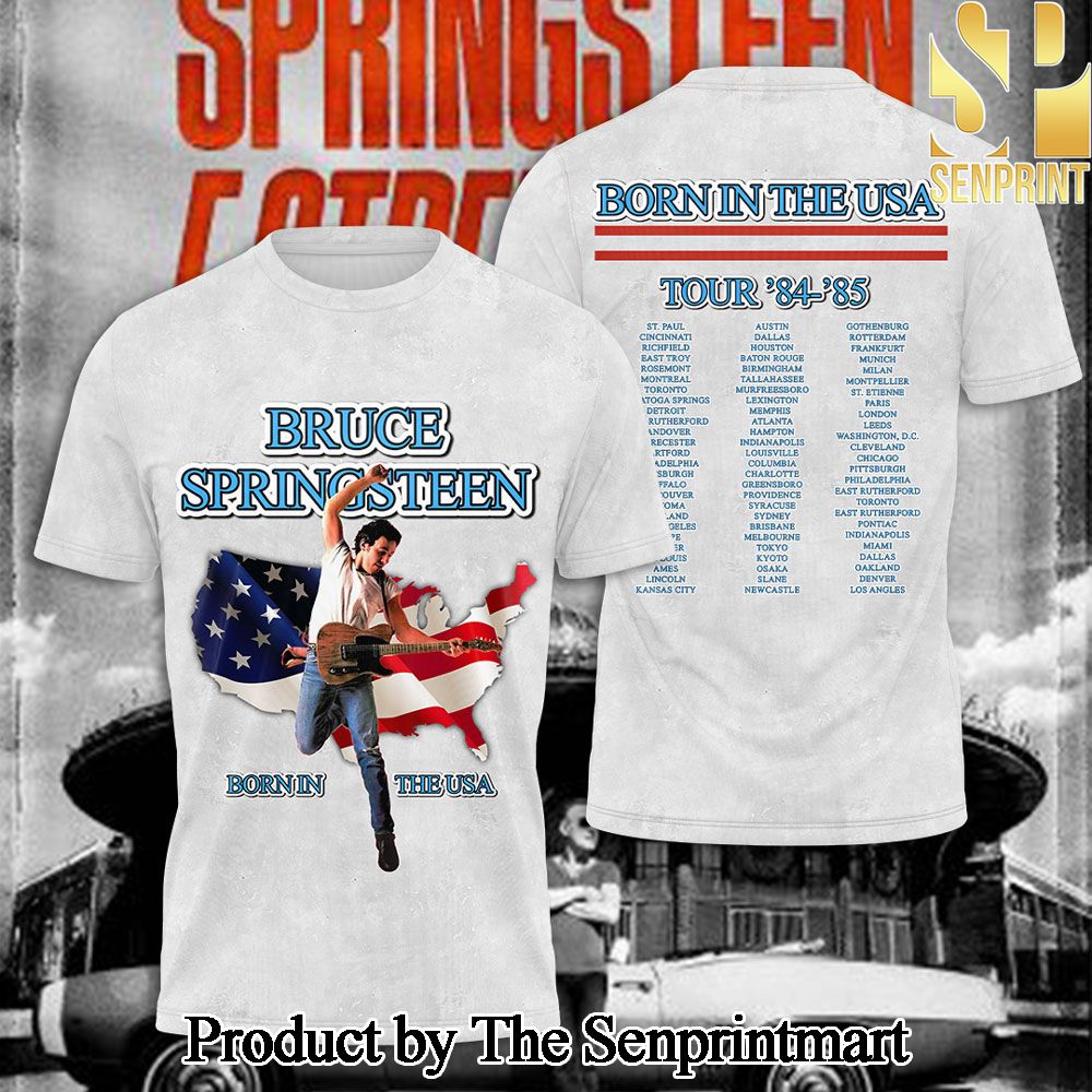 Bruce Springsteen 3D Full Printed Shirt – SEN7116