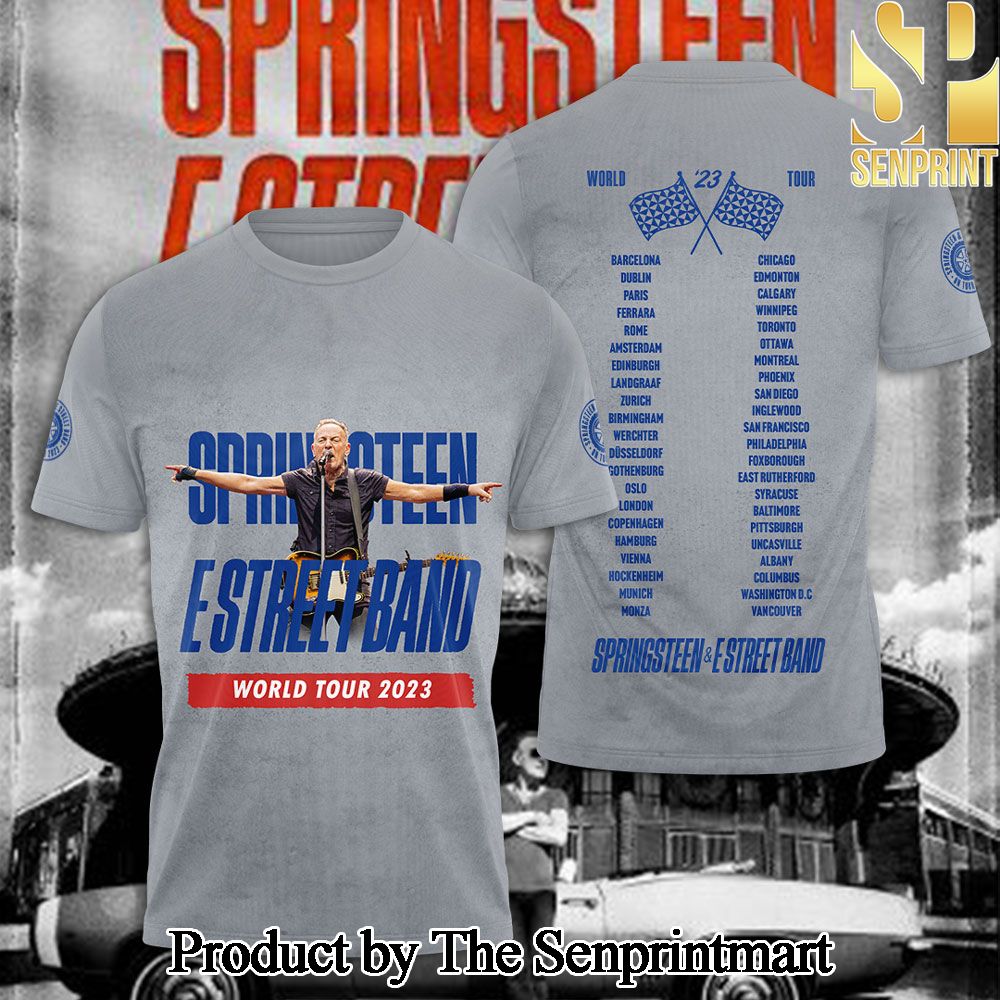 Bruce Springsteen 3D Full Printed Shirt – SEN7117