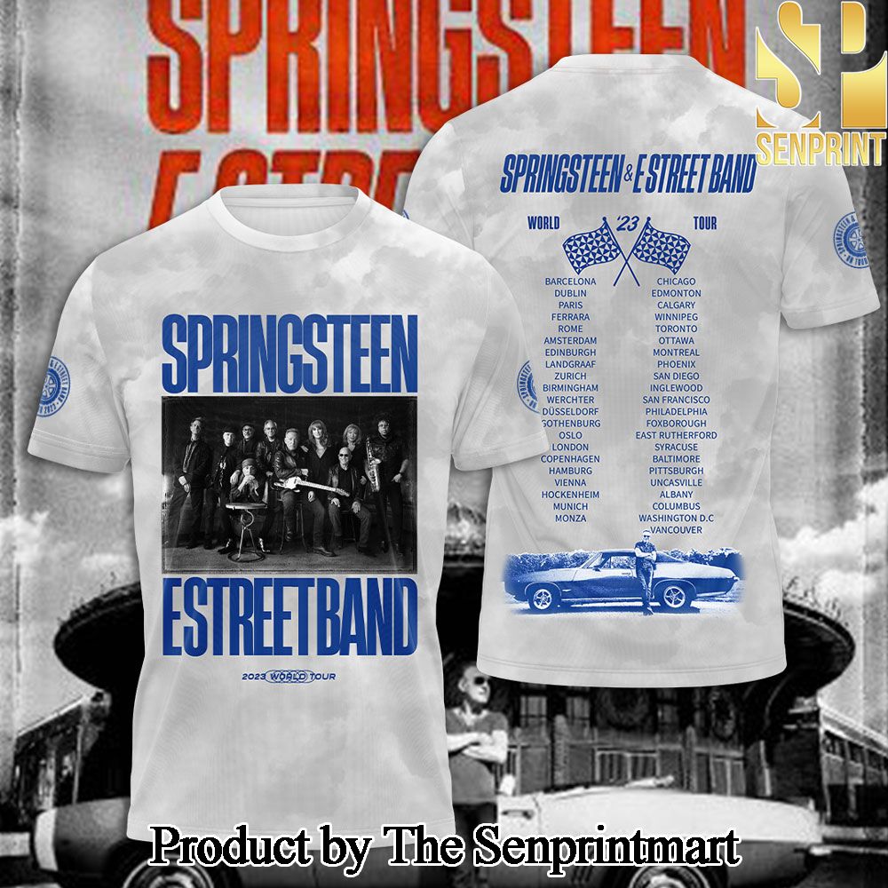 Bruce Springsteen 3D Full Printed Shirt – SEN7130