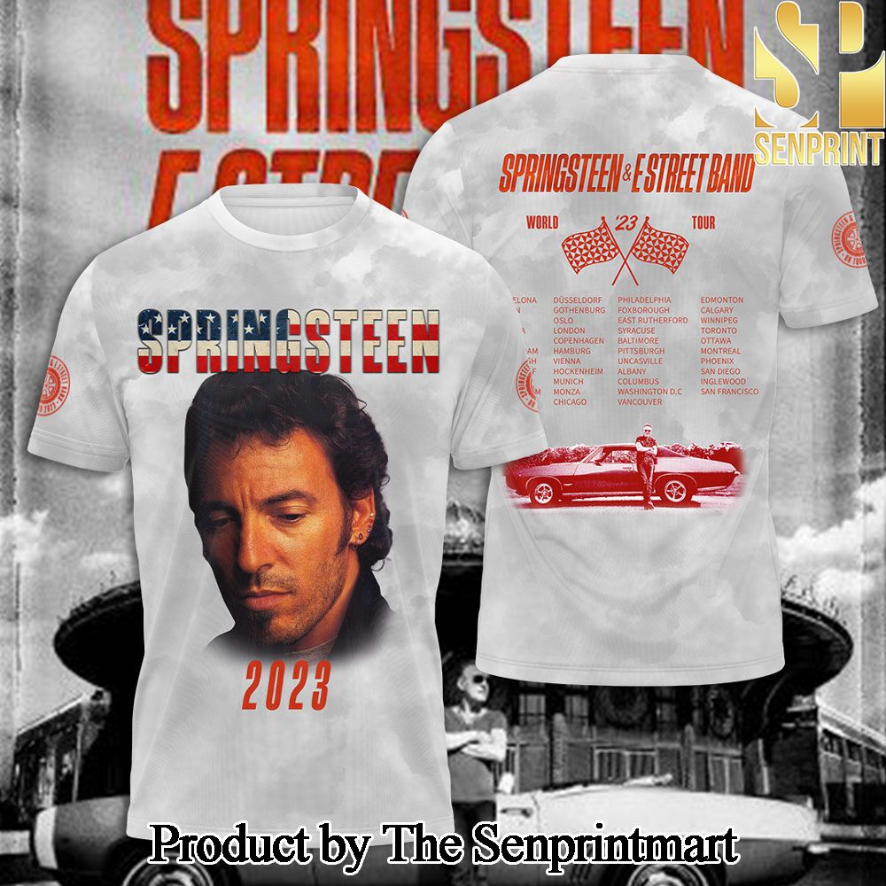 Bruce Springsteen 3D Full Printed Shirt – SEN7131