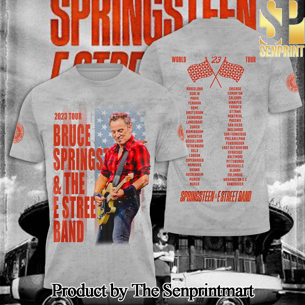 Bruce Springsteen 3D Full Printed Shirt – SEN7132