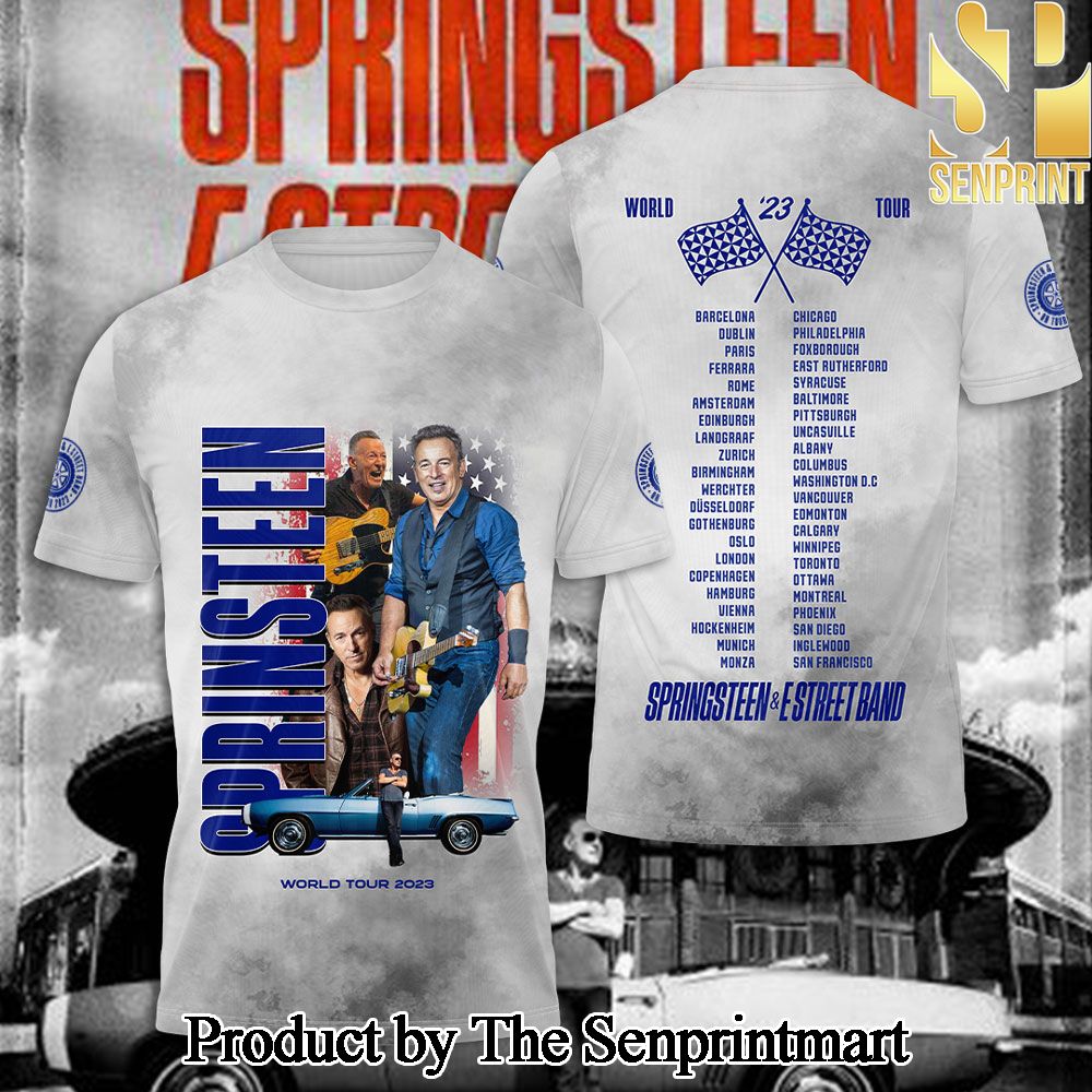 Bruce Springsteen 3D Full Printed Shirt – SEN7133