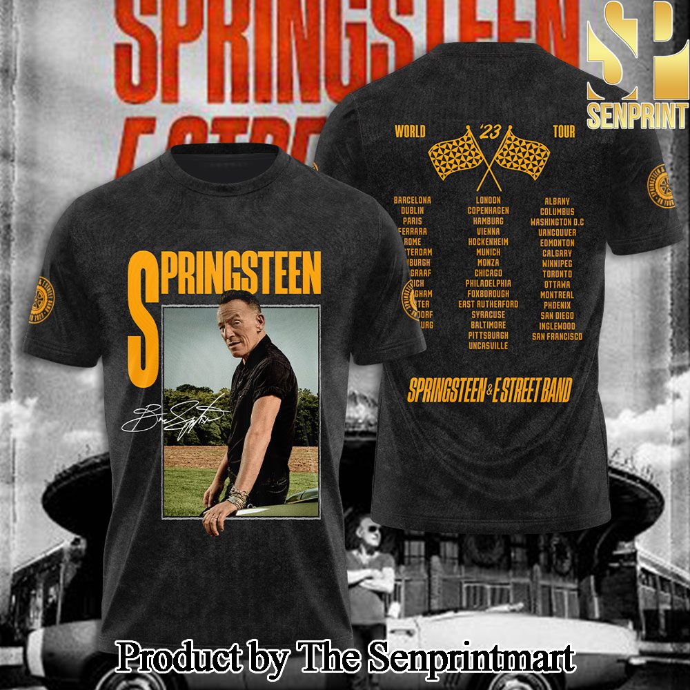 Bruce Springsteen 3D Full Printed Shirt – SEN7140