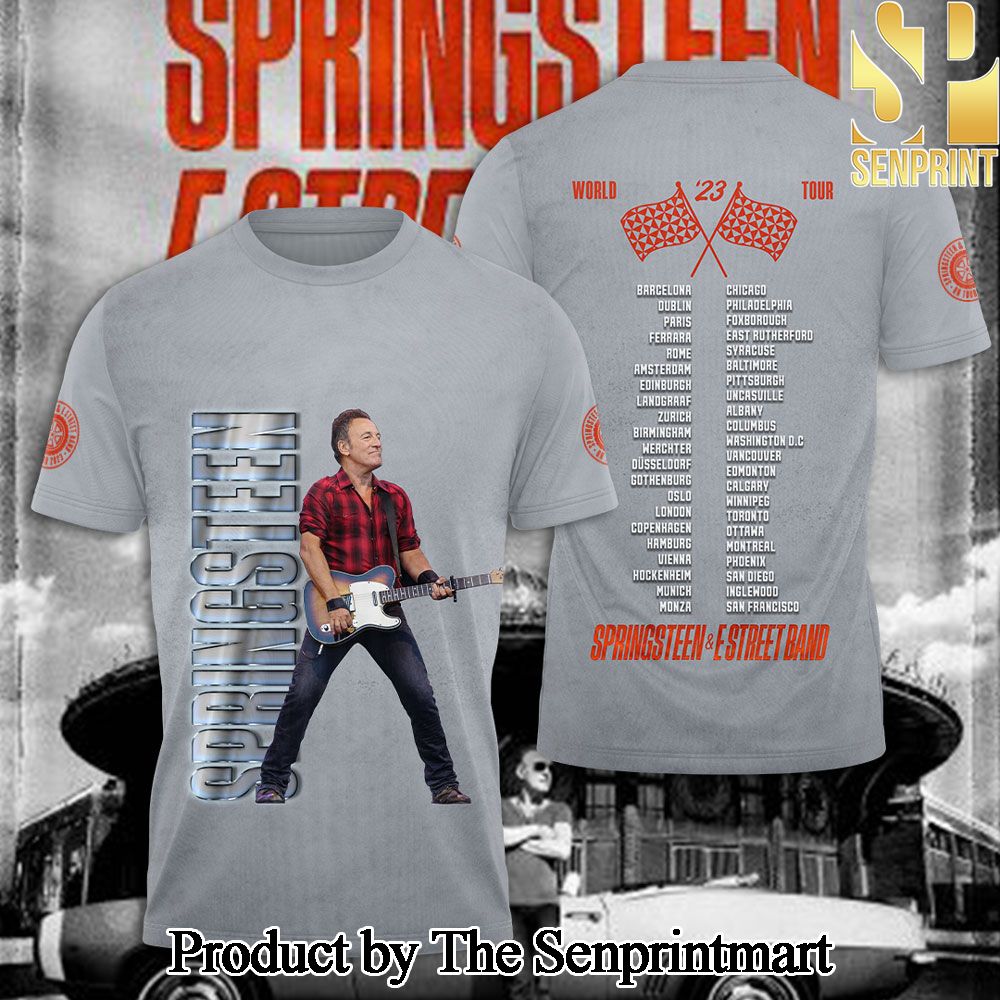 Bruce Springsteen 3D Full Printed Shirt – SEN7142