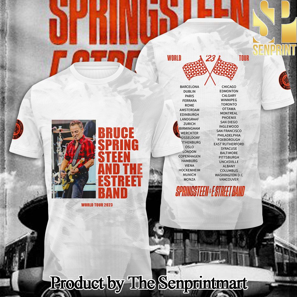 Bruce Springsteen 3D Full Printed Shirt – SEN7231