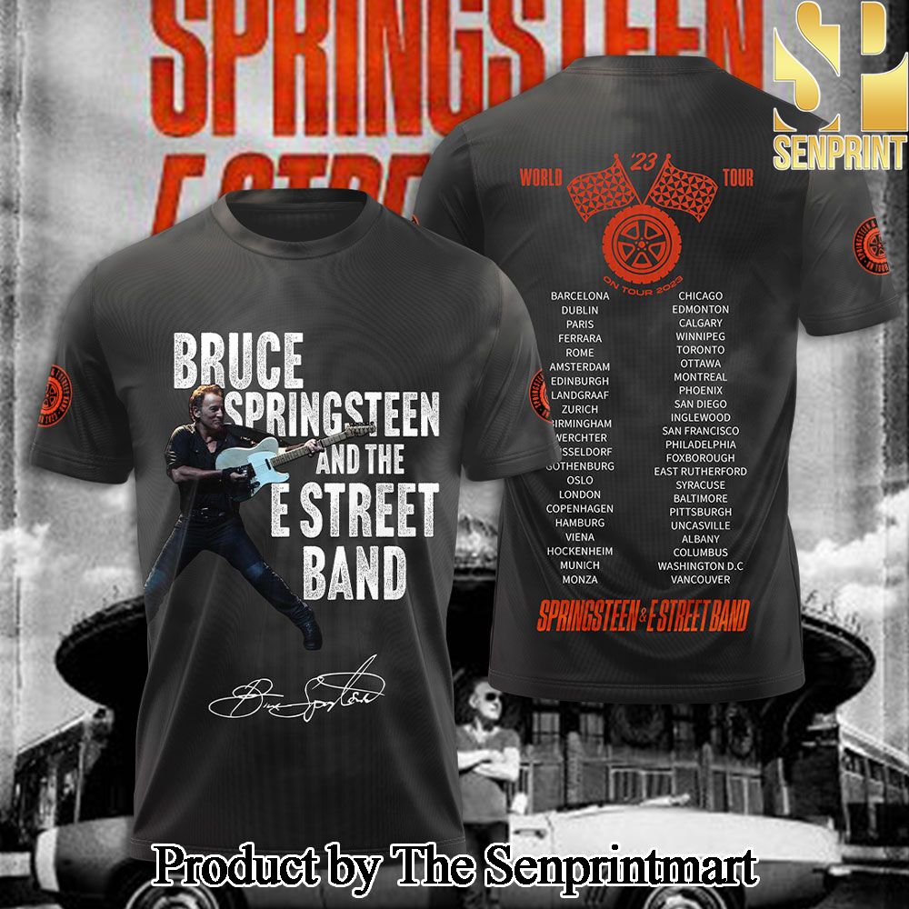 Bruce Springsteen 3D Full Printed Shirt – SEN7232