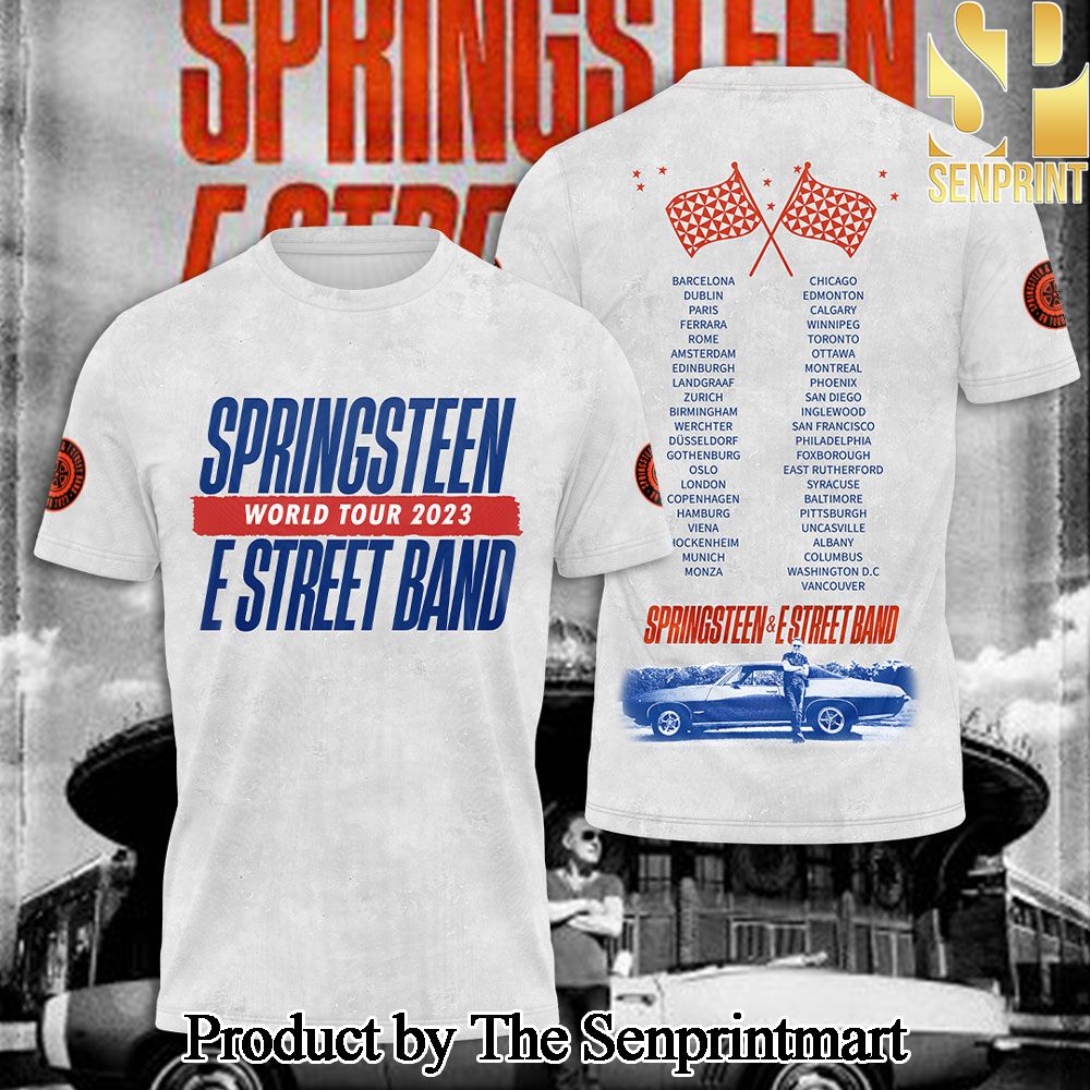 Bruce Springsteen 3D Full Printed Shirt – SEN7245