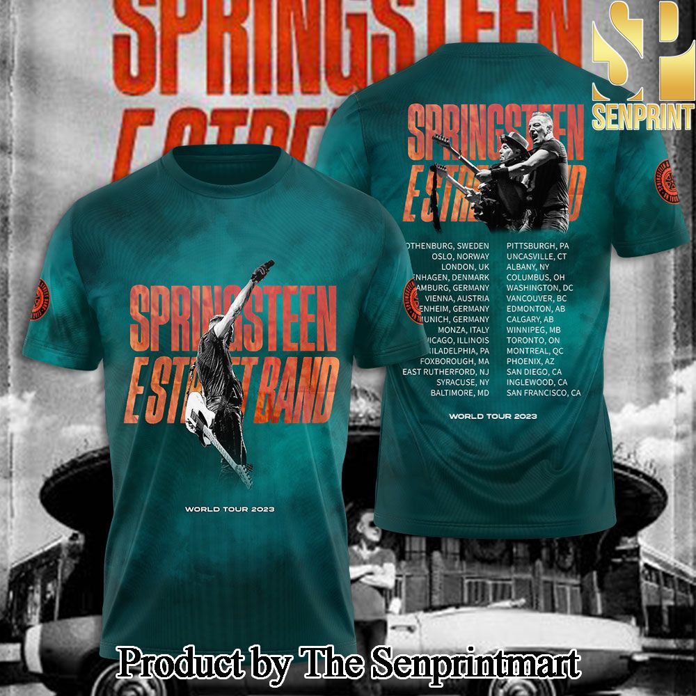 Bruce Springsteen 3D Full Printed Shirt – SEN7248