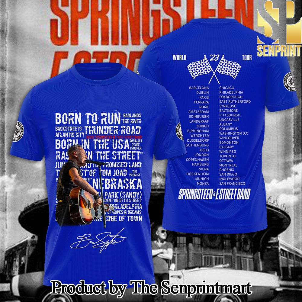 Bruce Springsteen 3D Full Printed Shirt – SEN7250