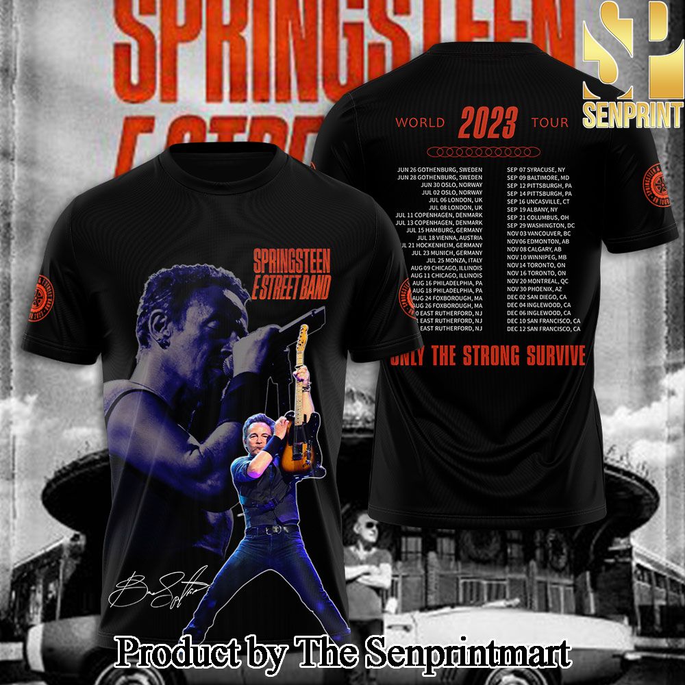 Bruce Springsteen 3D Full Printed Shirt – SEN7322