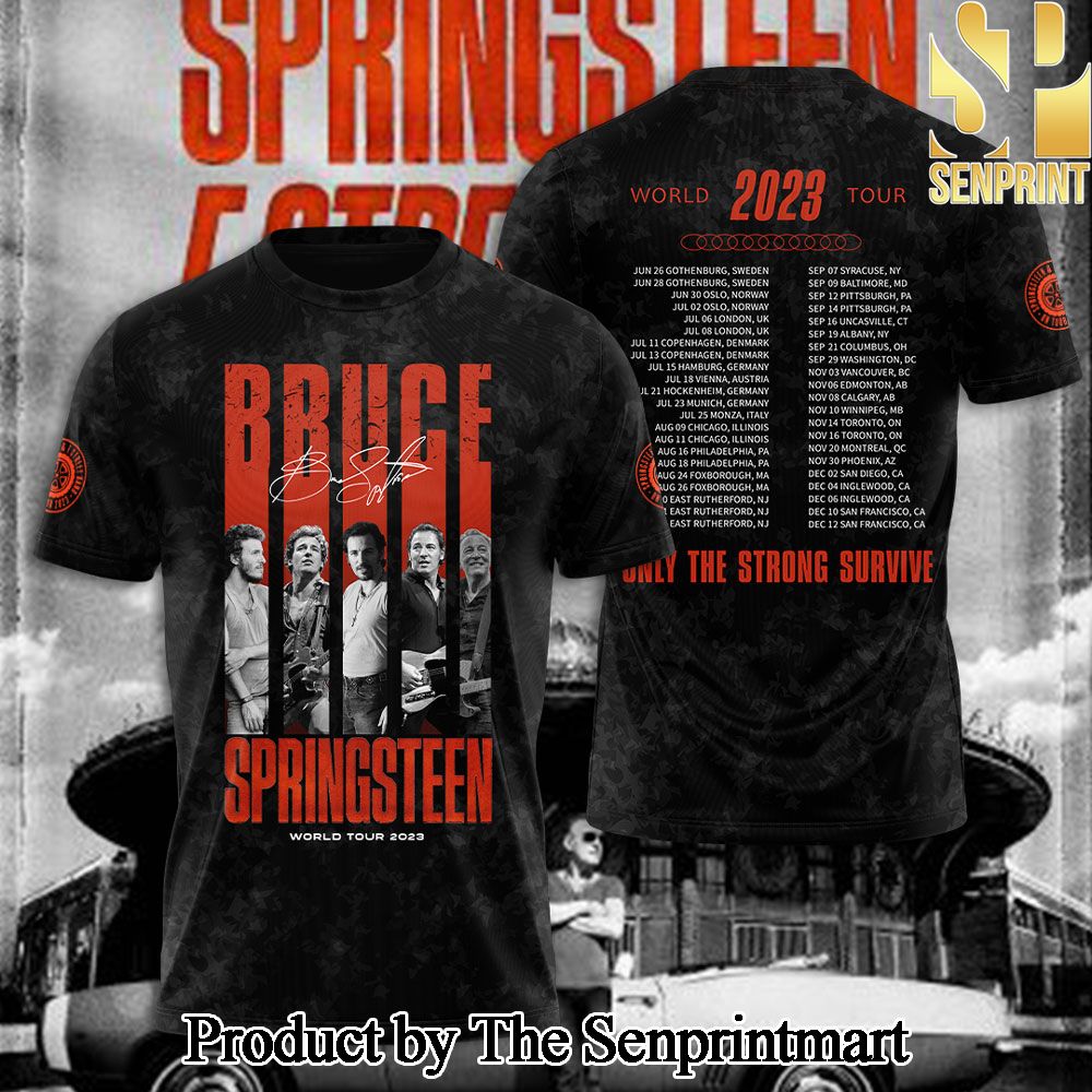 Bruce Springsteen 3D Full Printed Shirt – SEN7323