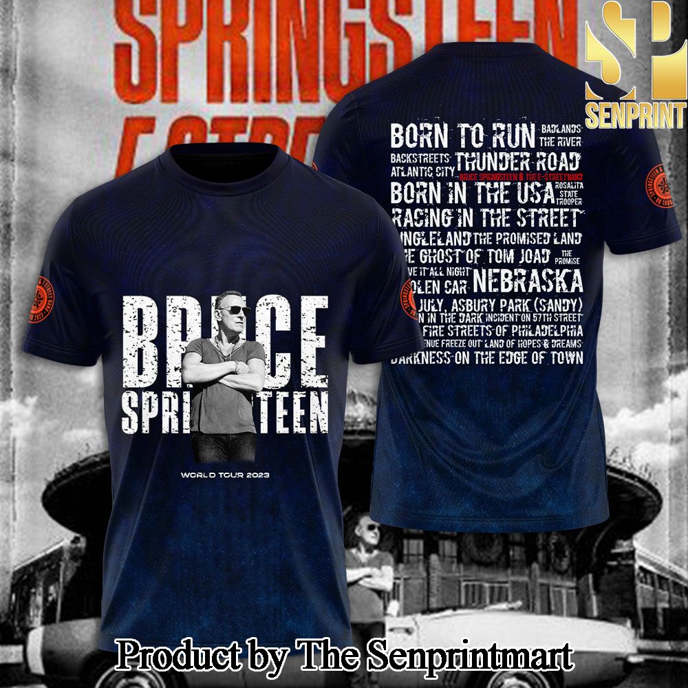 Bruce Springsteen 3D Full Printed Shirt – SEN7324