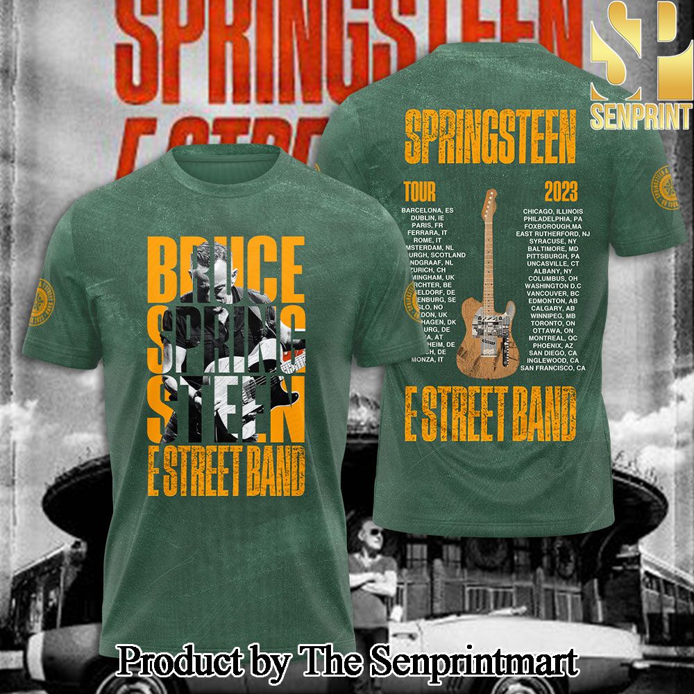 Bruce Springsteen 3D Full Printed Shirt – SEN7328