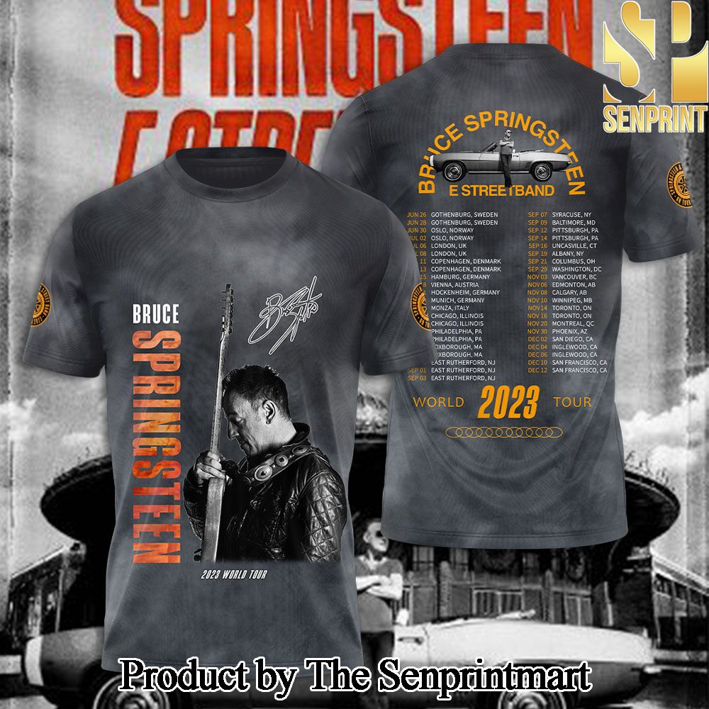 Bruce Springsteen 3D Full Printed Shirt – SEN7329