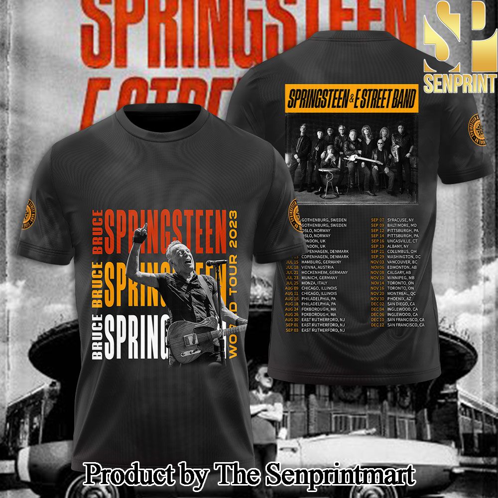 Bruce Springsteen 3D Full Printed Shirt – SEN7330