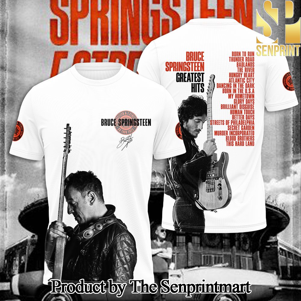 Bruce Springsteen 3D Full Printed Shirt – SEN7394