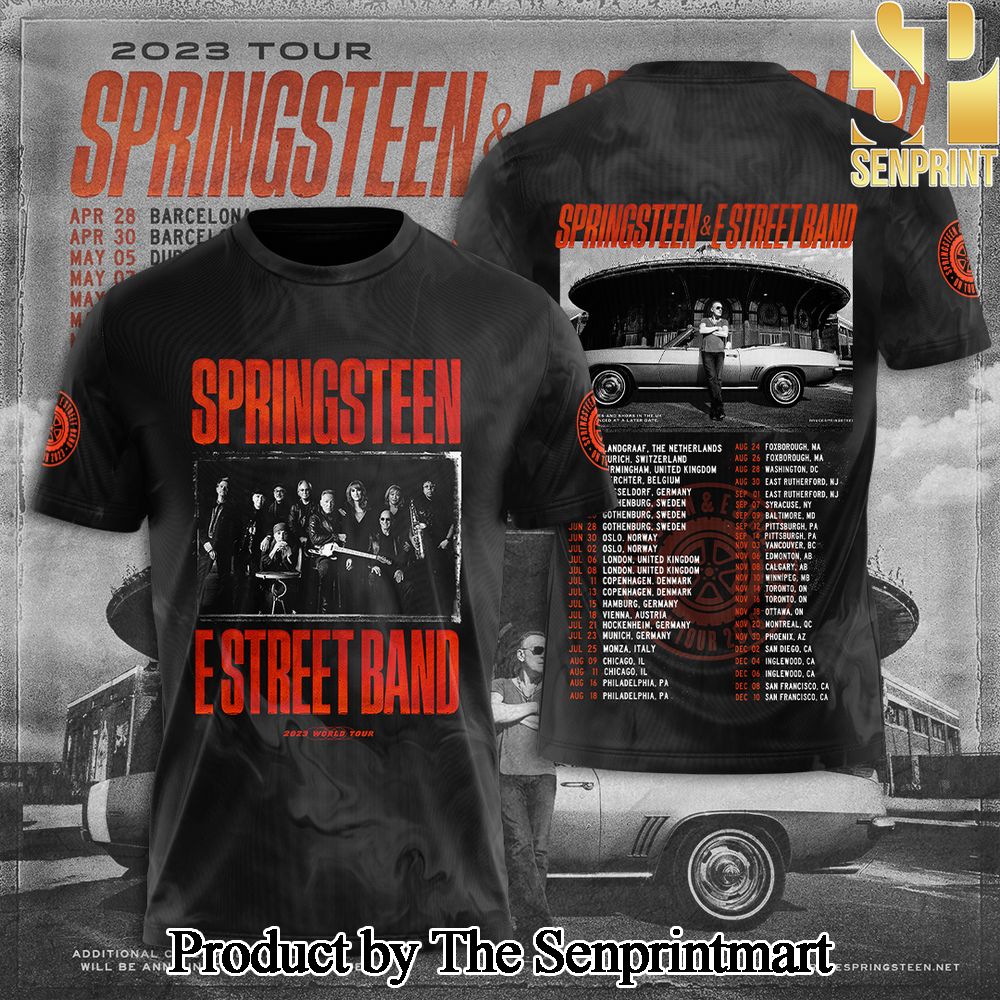 Bruce Springsteen 3D Full Printed Shirt – SEN7397