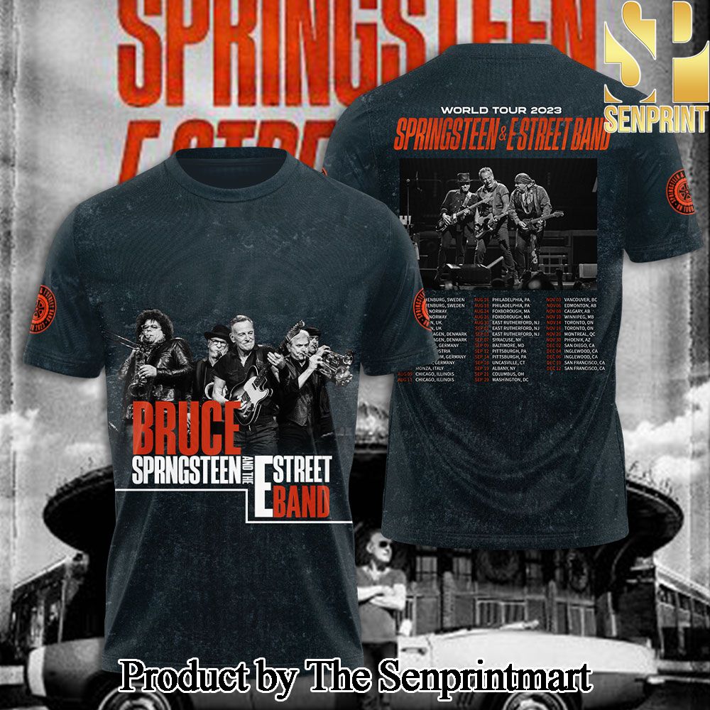 Bruce Springsteen 3D Full Printed Shirt – SEN7403