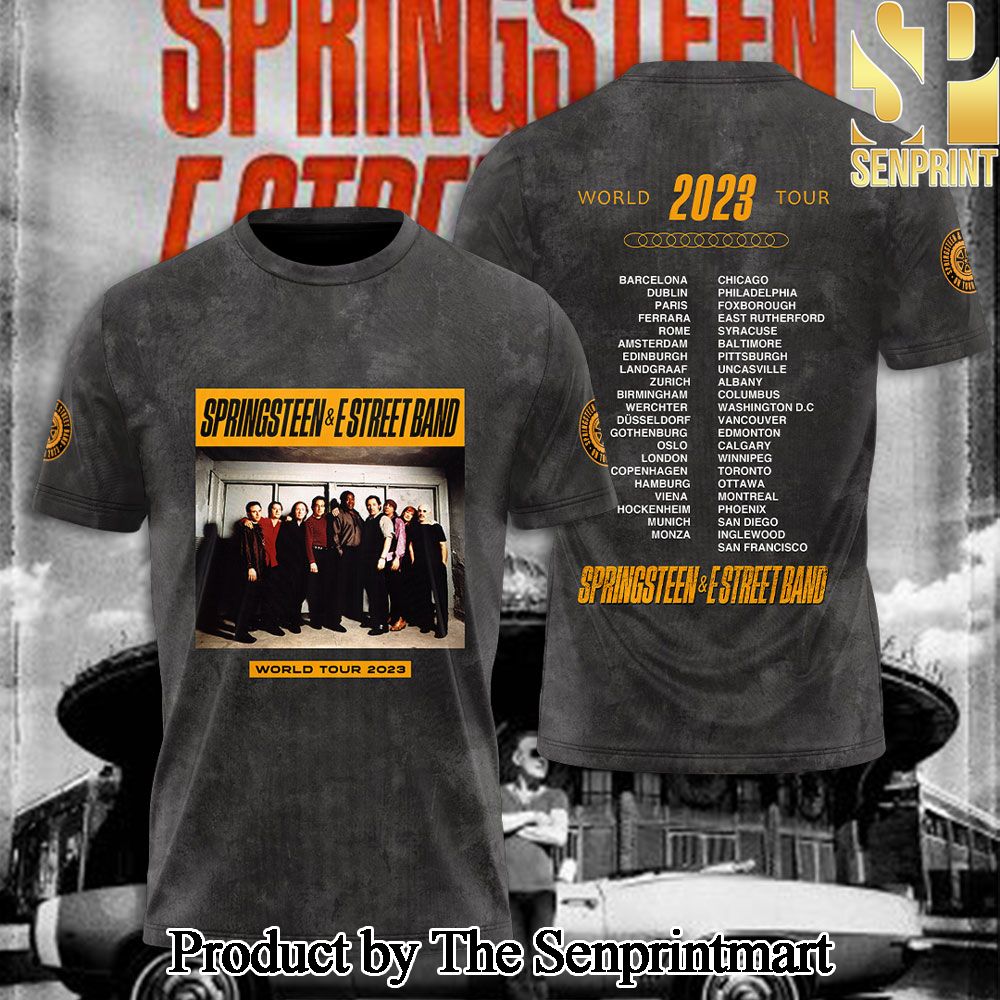 Bruce Springsteen 3D Full Printed Shirt – SEN7407