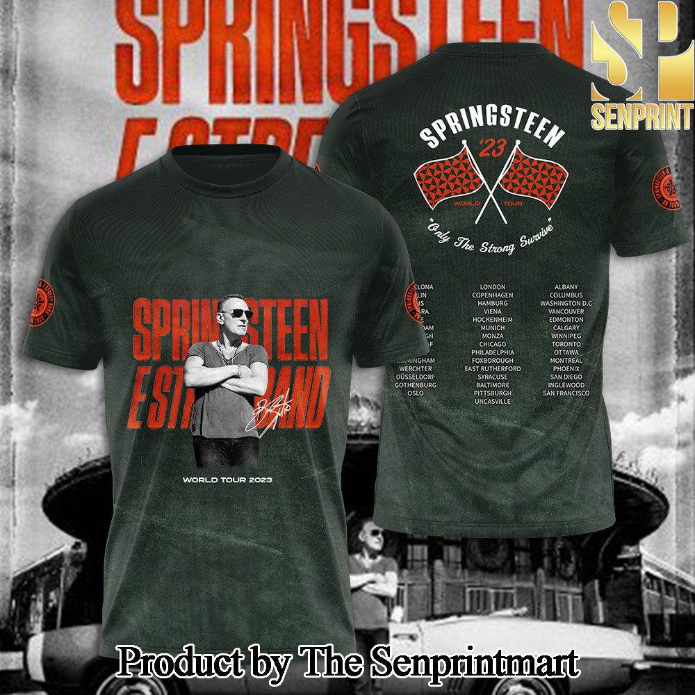 Bruce Springsteen 3D Full Printed Shirt – SEN7411