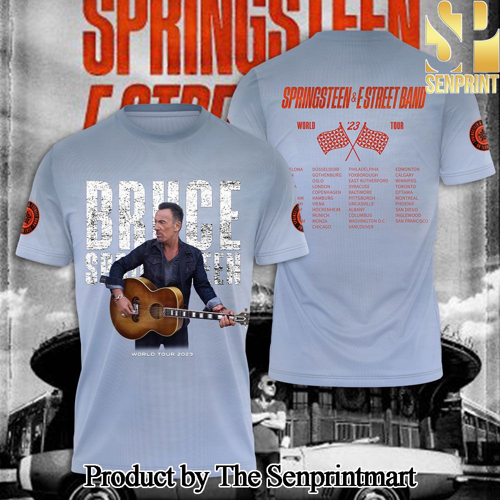 Bruce Springsteen 3D Full Printed Shirt – SEN7413