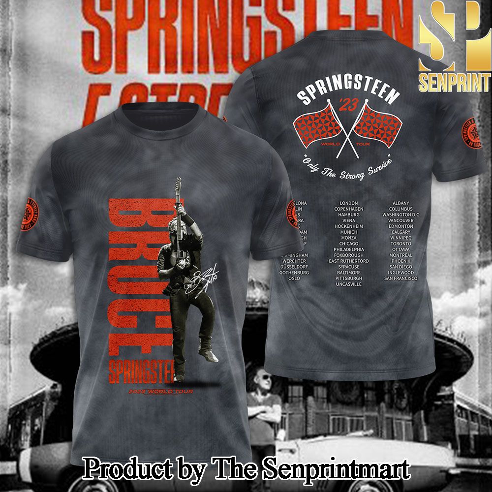 Bruce Springsteen 3D Full Printed Shirt – SEN7414