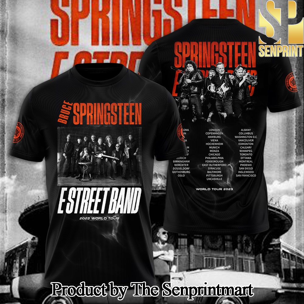 Bruce Springsteen 3D Full Printed Shirt – SEN7435