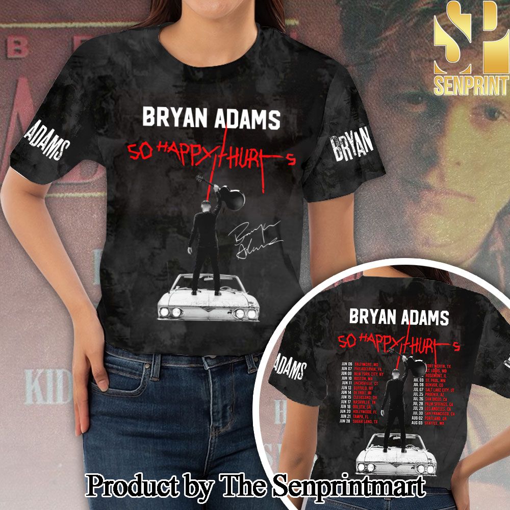 Bryan Adams 3D Full Printed Shirt – SEN5461