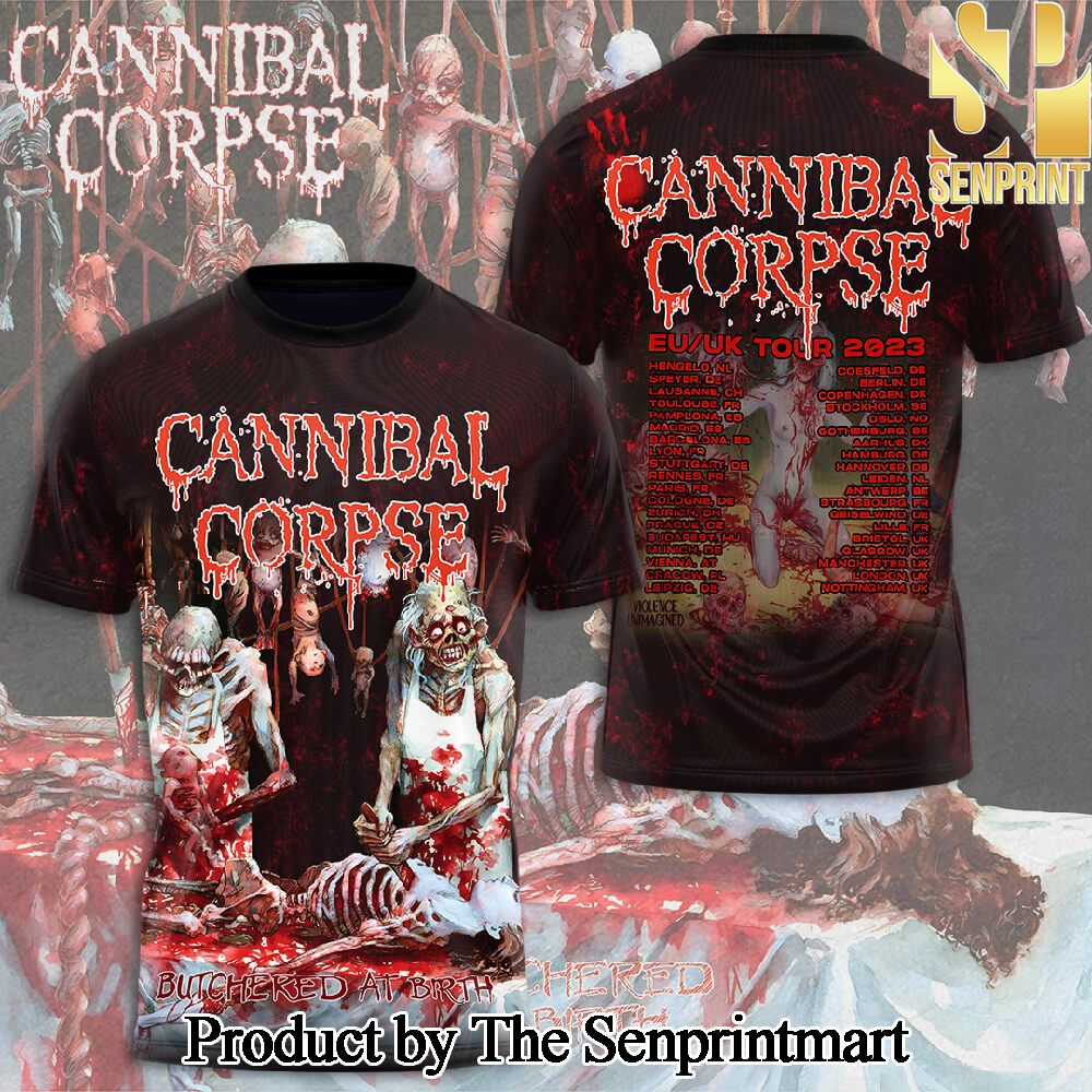 Cannibal Corpse 3D Full Printed Shirt – SEN3330