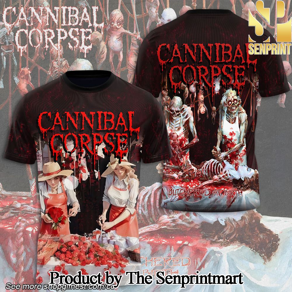 Cannibal Corpse 3D Full Printed Shirt – SEN3375
