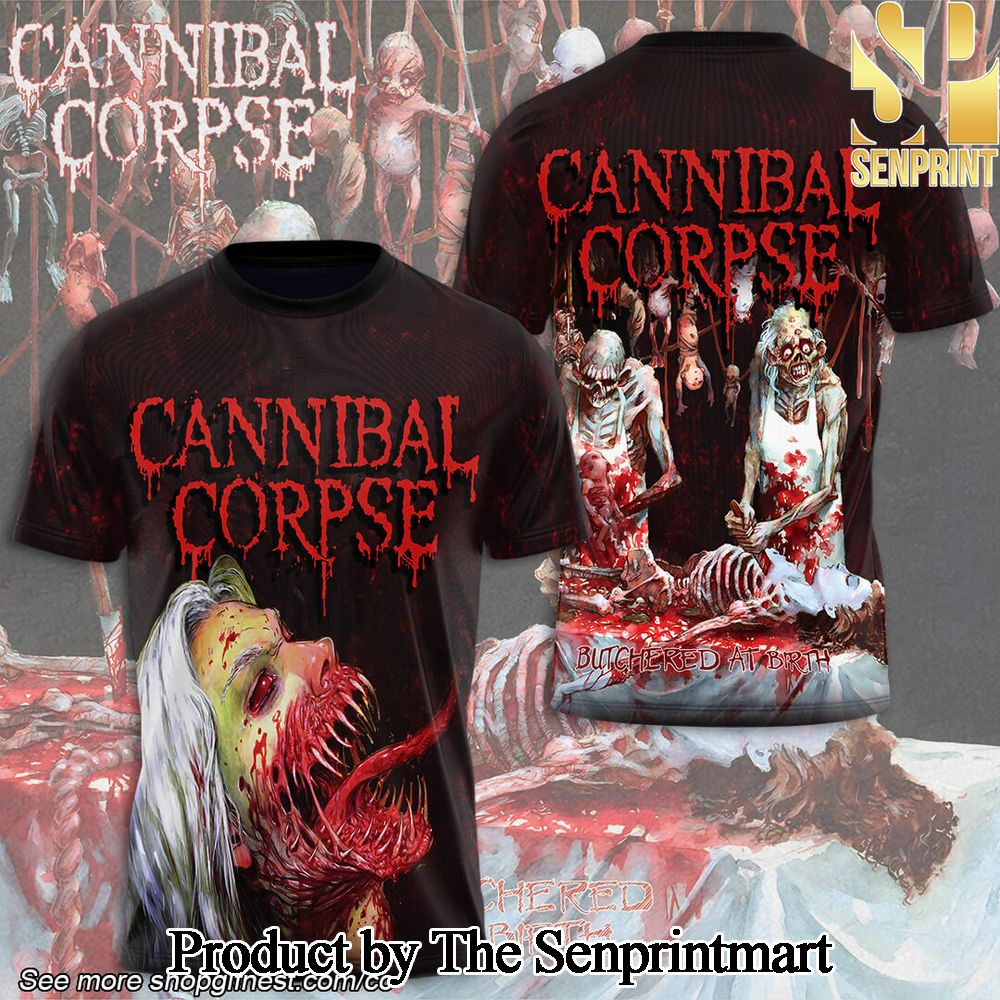 Cannibal Corpse 3D Full Printed Shirt – SEN3376