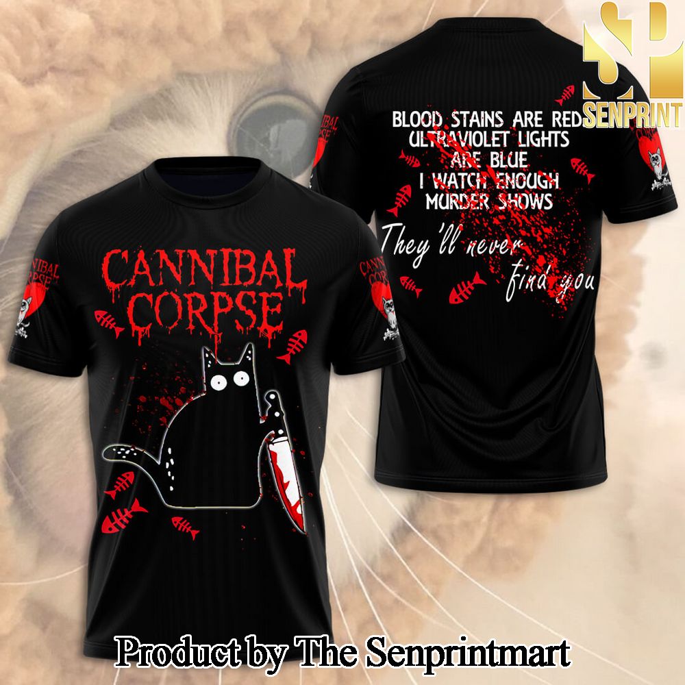 Cannibal Corpse 3D Full Printed Shirt – SEN5961