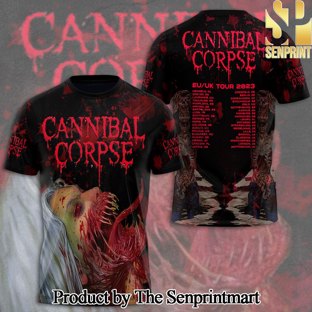 Cannibal Corpse 3D Full Printed Shirt – SEN6023