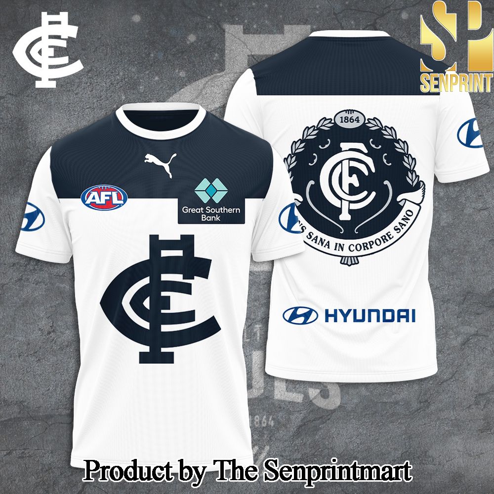 Carlton Football Club 3D Full Printed Shirt – SEN4098