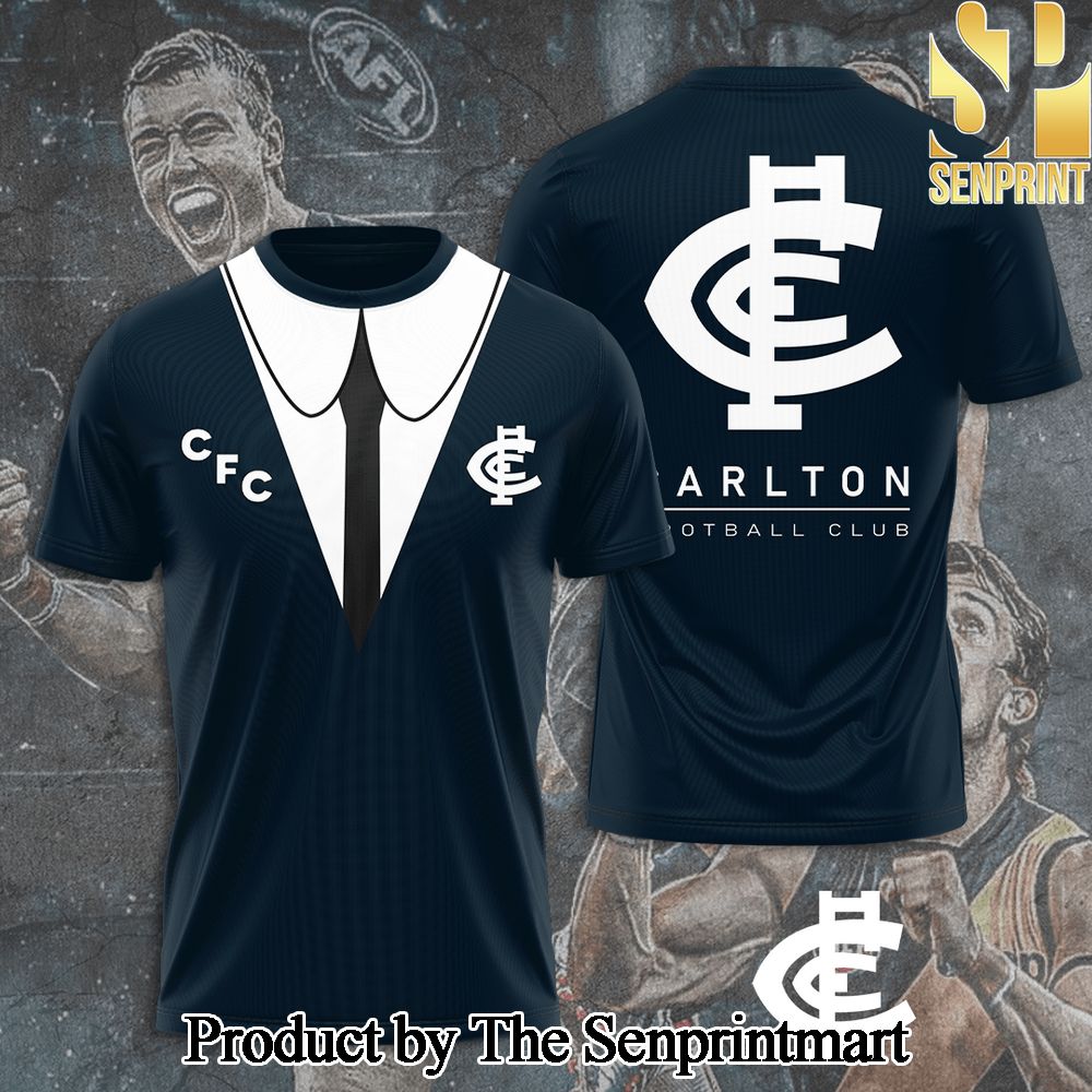 Carlton Football Club 3D Full Printed Shirt – SEN4099