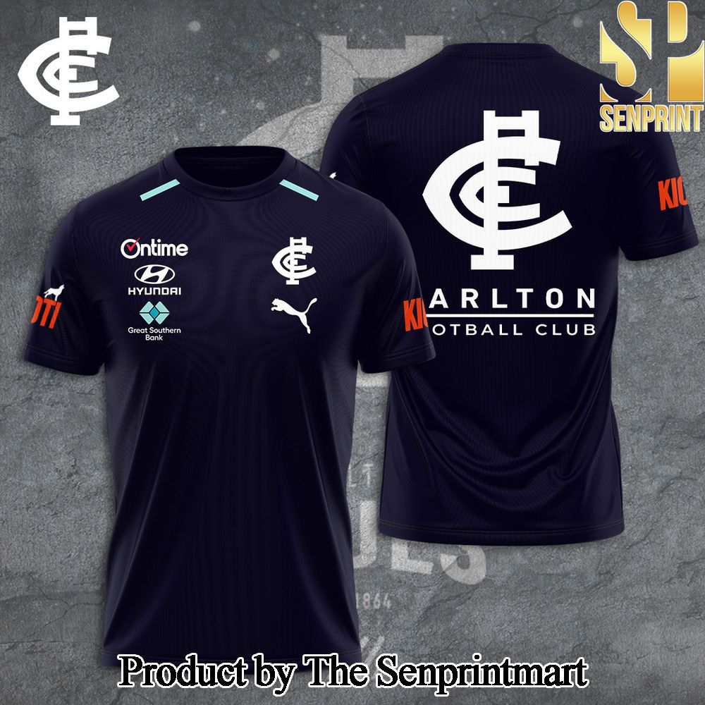 Carlton Football Club 3D Full Printed Shirt – SEN4102