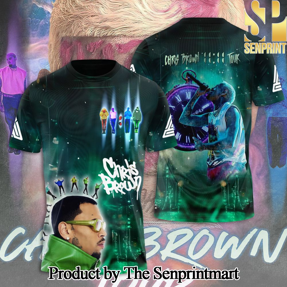 Chris Brown 3D Full Printed Shirt – SEN2086
