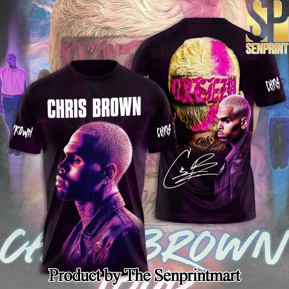 Chris Brown 3D Full Printed Shirt – SEN2088