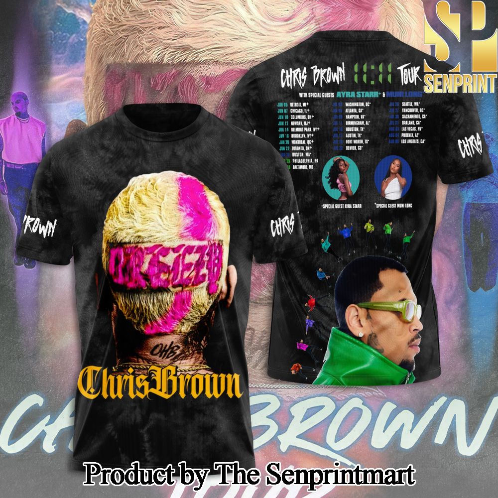 Chris Brown 3D Full Printed Shirt – SEN2090