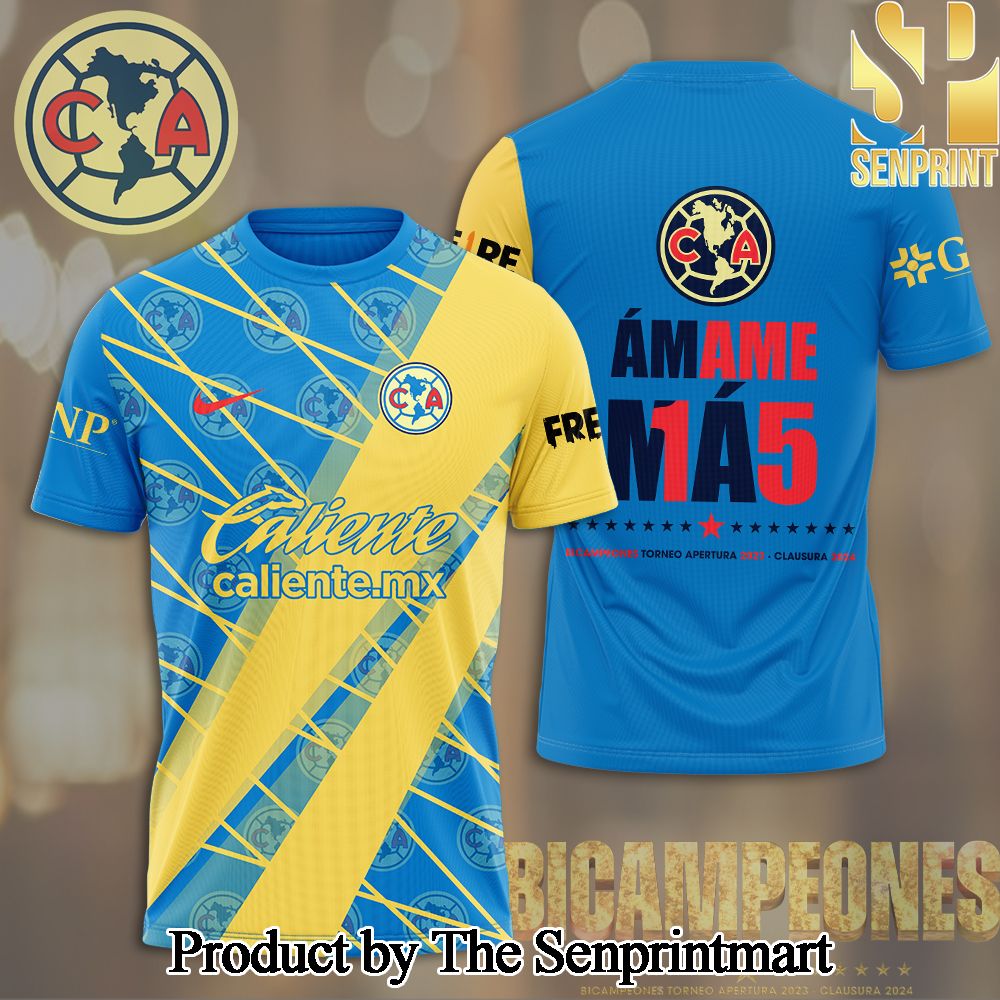 Club America 3D Full Printed Shirt – SEN2382