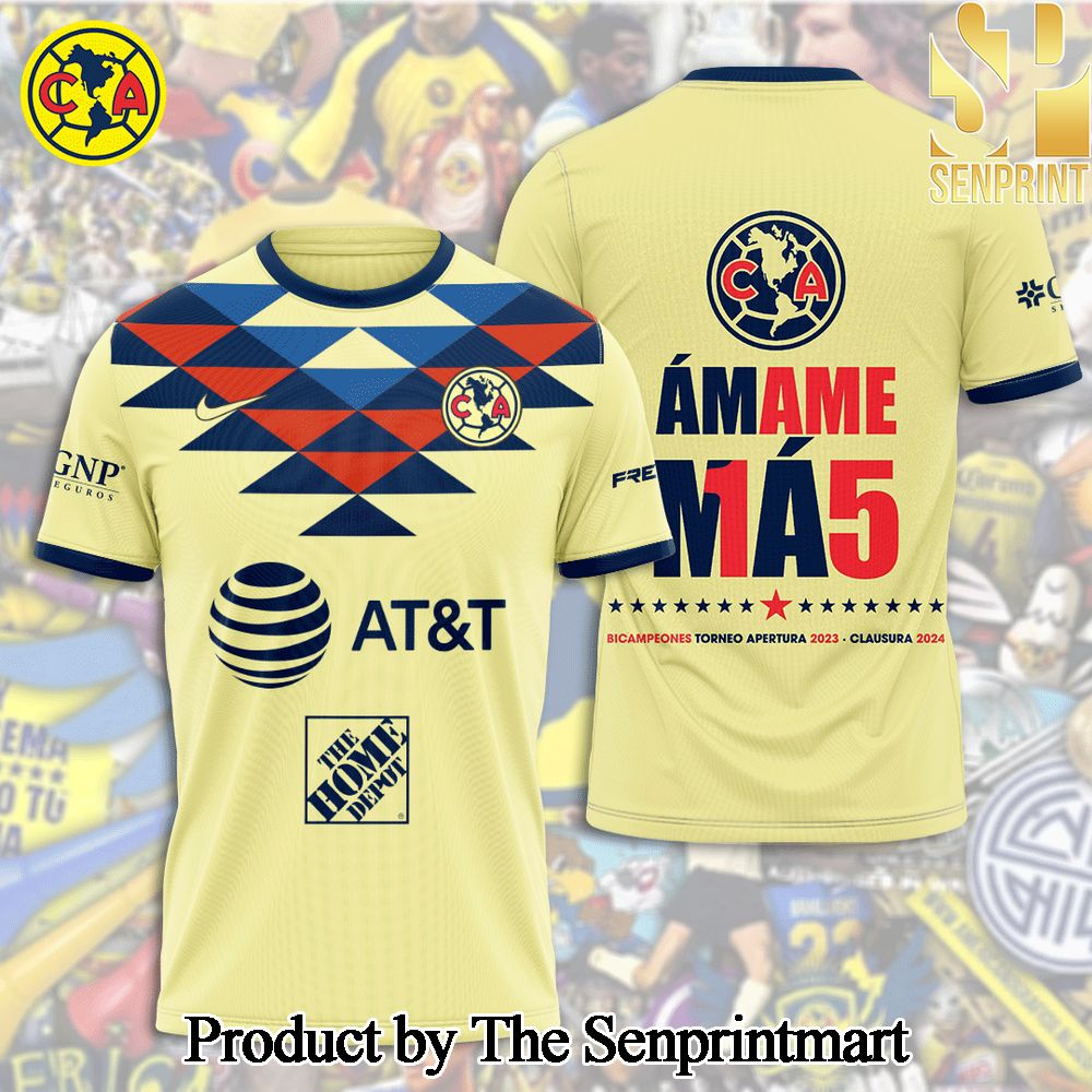 Club America 3D Full Printed Shirt – SEN2385