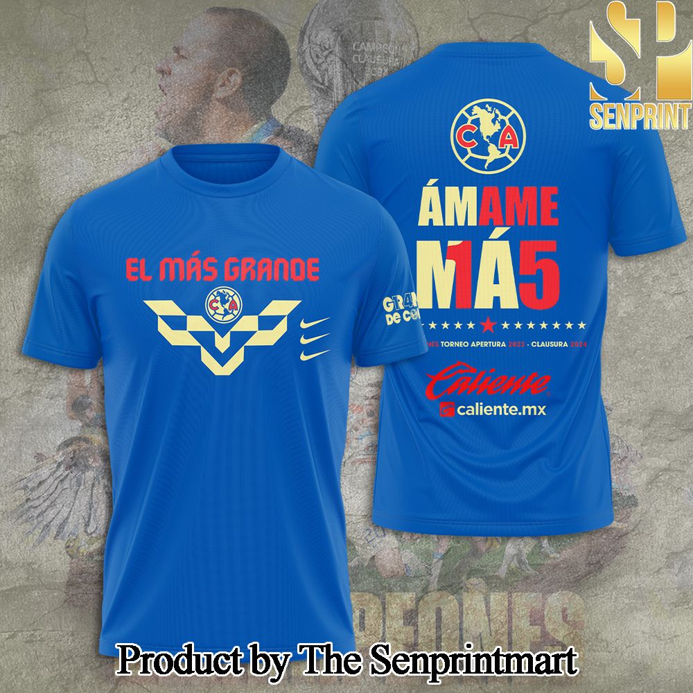 Club America 3D Full Printed Shirt – SEN2417