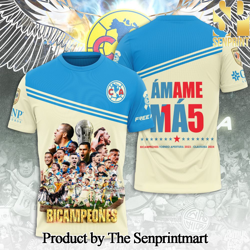 Club America 3D Full Printed Shirt – SEN2443