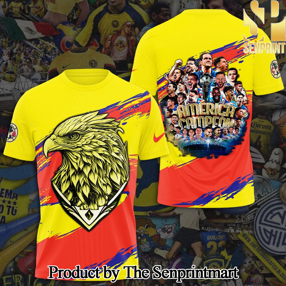 Club America 3D Full Printed Shirt – SEN3197