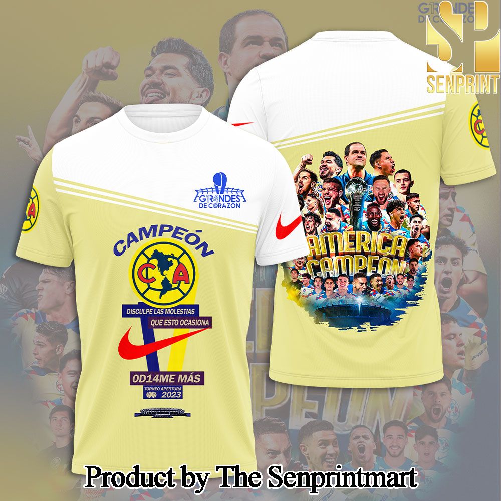 Club America 3D Full Printed Shirt – SEN4882