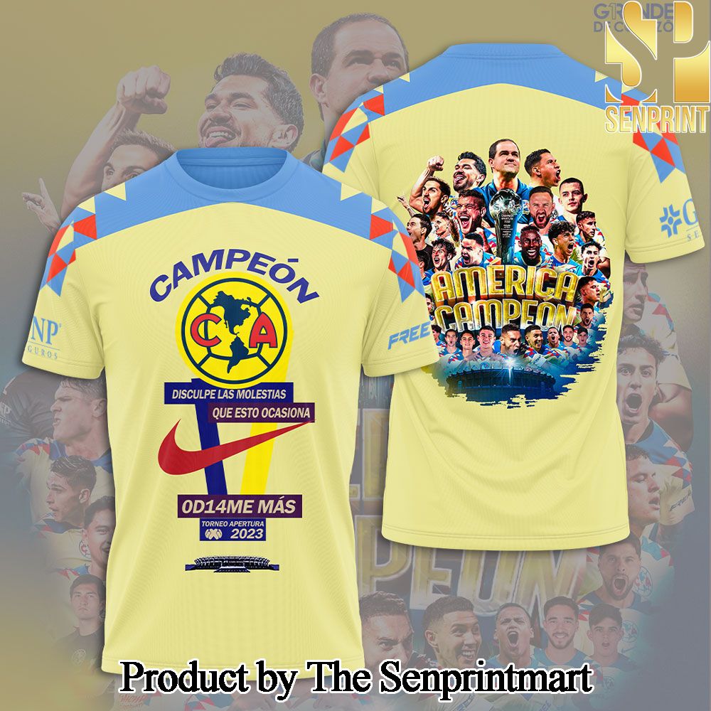 Club America 3D Full Printed Shirt – SEN4927