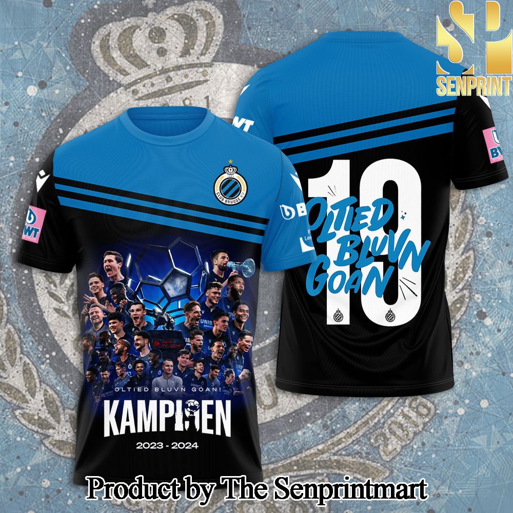 Club Brugge KV 3D Full Printed Shirt – SEN2266