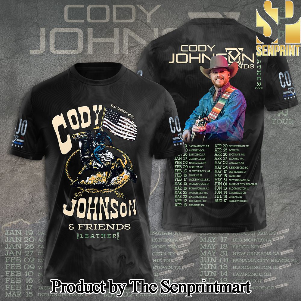 Cody Johnson 3D Full Printed Shirt – SEN5119